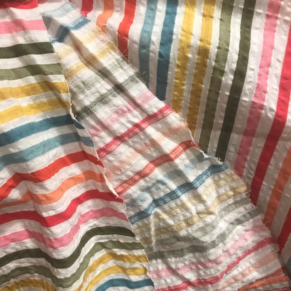 Striped button up top - Picture 3 of 4